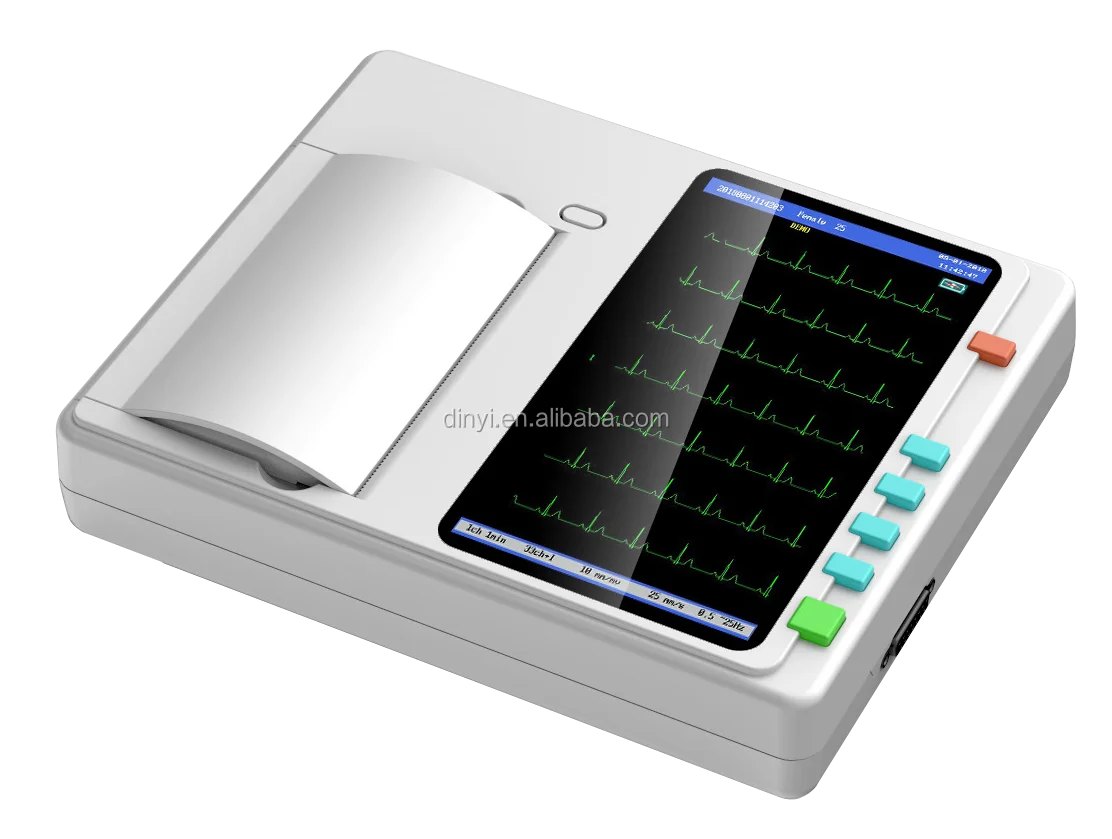 
Factory price warranty 3 channel ecg machine for sale 