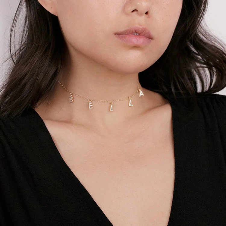 Cheap 925 Sterling Silver Dainty Initial Letter Pendants For Jewelry Making