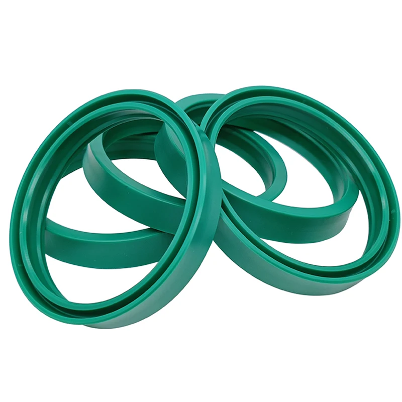 Wear resistant piston rod BS double lip oil seal