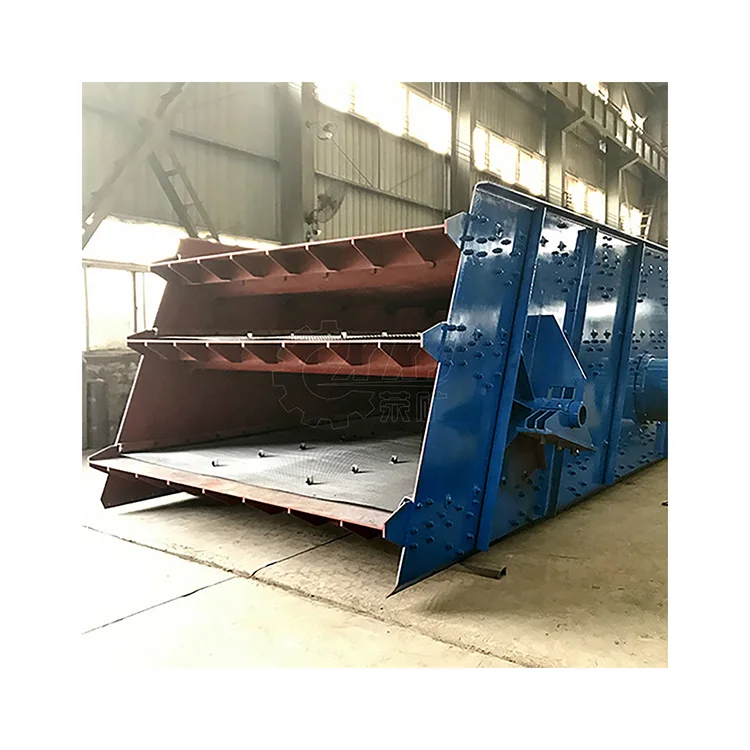 Stone Circular Incline Vibrating Quarry Dust Vibrating Screen Grizzly Rock Vibration Screen 2 / 3 / 4 Deck
