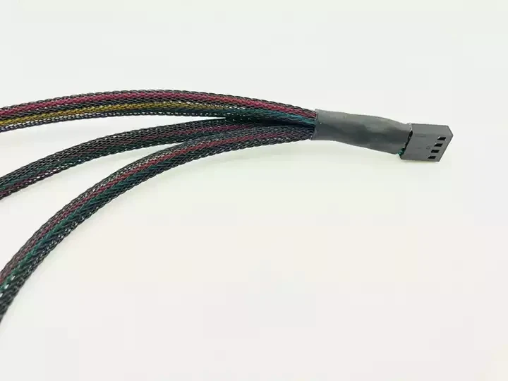 Hot sale 4Pin Splitter Cable 1 to 3 PWM 4P Female to 3/4 Pin PWM Fan Adapter for Computer Case CPU Cooling Fans Hub Cable