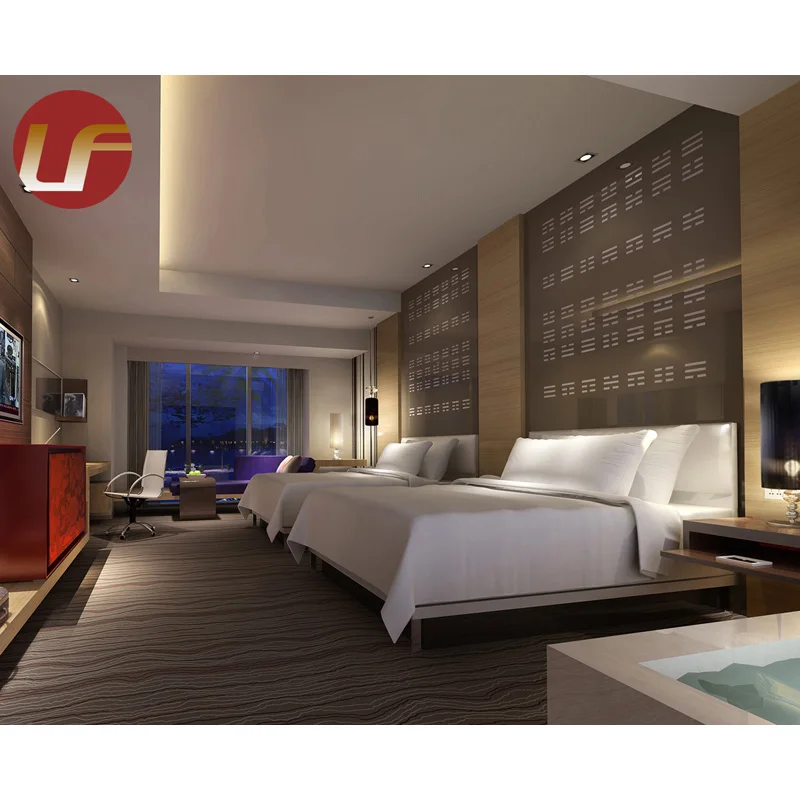 Custom Made 5 Star Modern hospitality Bedroom furnishing Bed Room Set Luxury Hotel Furniture