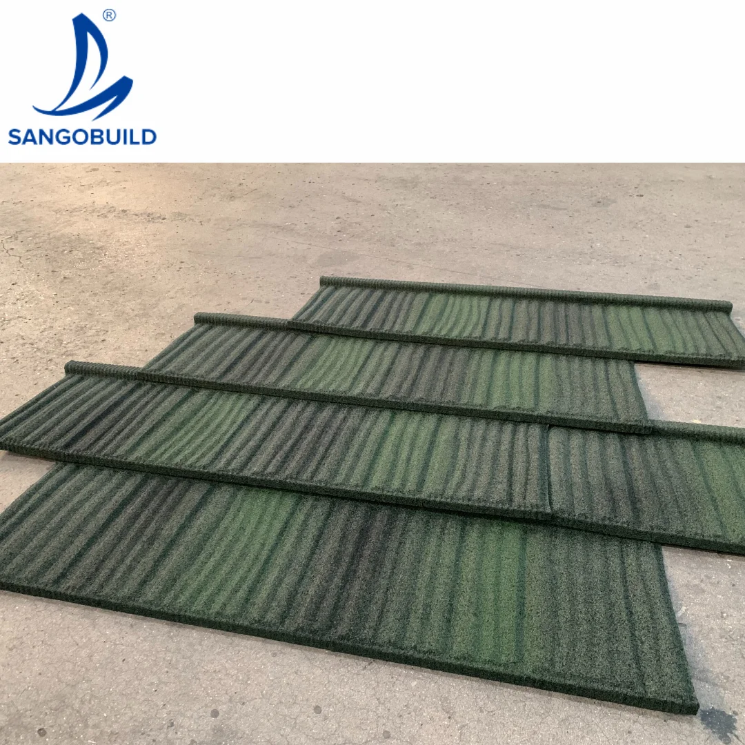 Водонепроницаемая кровельная плитка с покрытием 3 цвета