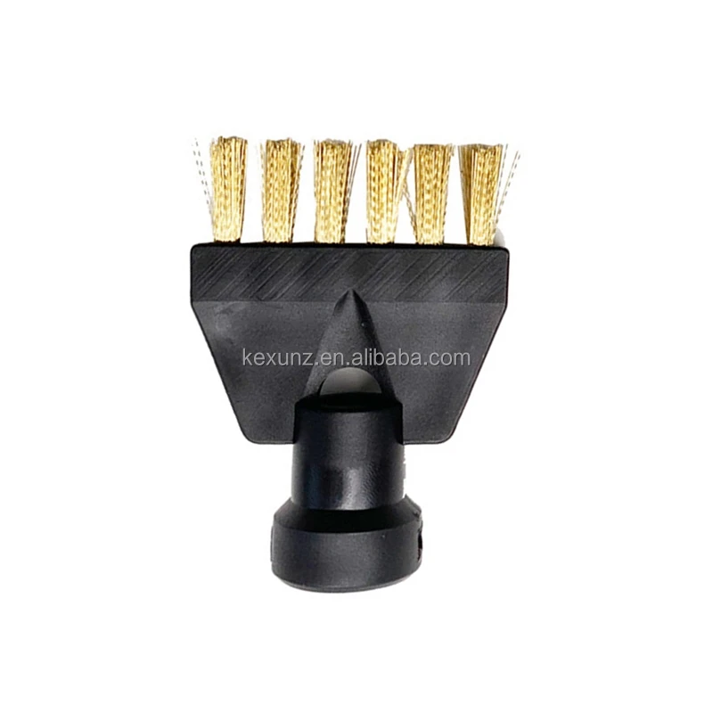 For Karchers SC1 SC2 SC3 SC4 CTK10 Flat Copper Brush Cleaning Brush for Steam Cleaner Attachment Adapter Home Cleaning Nozzle
