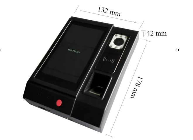 HFSecurity HF A5 5 inch Touch Screen Biometric Access Control Fingerprint Attendance Machine Free sdk