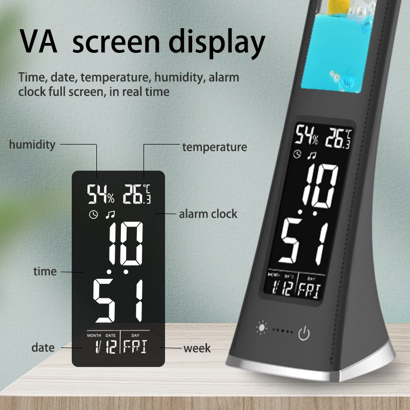 Wholesale Modern 1200 mAh large capacity USB LED Reading Study Table Desk Light Lamp