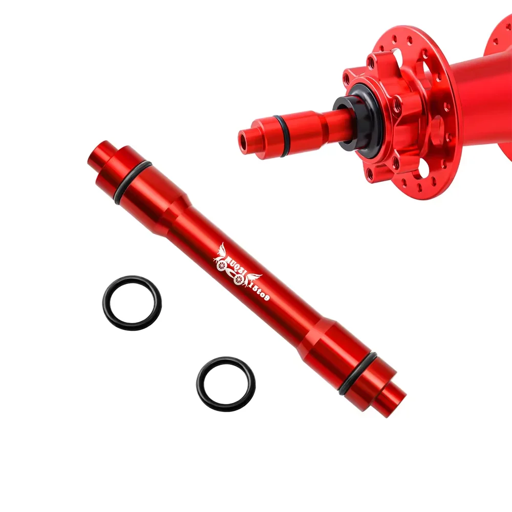 Quick Release Bike Thru Axle 15 Adapter 9MM Wheel Hub Barrel Shift Conversion 100/110mm For Road Bike