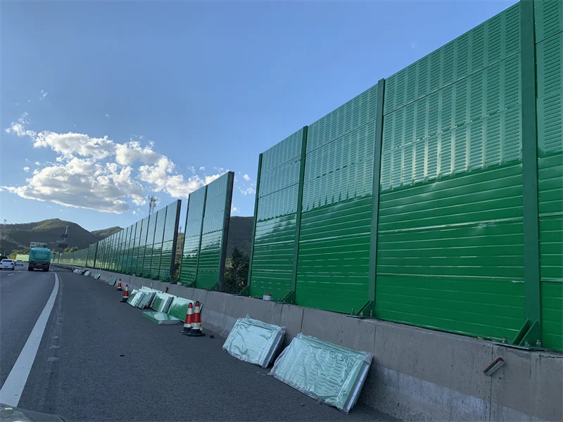 Outdoor Acoustic Sound Barrier Aluminum Fiber Proof Noise Wall