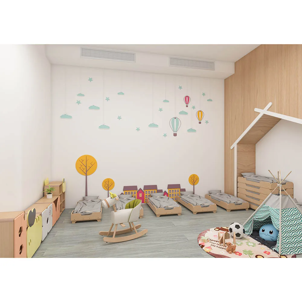 Preschool furniture wooden kindergarten supplies nursery center furniture kindergarten wooden furniture sets