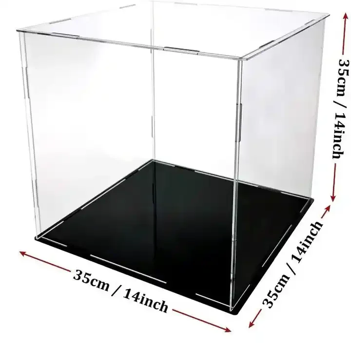 Custom Size Acrylic Display box Action Figurine display case