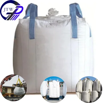 compression FIBC Polypropylene PP Big Bag Certified Factory Bulk Sack Inner Corner 1 Ton Super Jumbo Sand Bag PP Woven Jumbo Bag