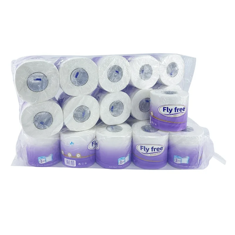 Bathroom Toilet Tissue Wholesale Manufacturer Cheap Super Soft Toilet Paper Rolls