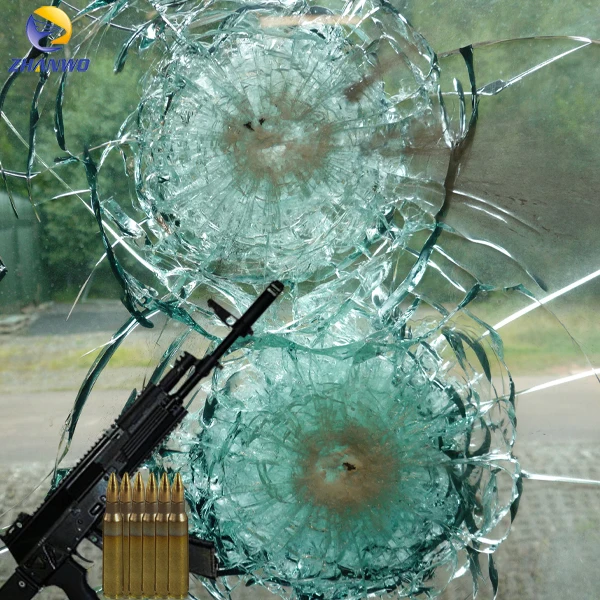 Triple Bullet Proof Glass Safety Laminated Glass For Windows