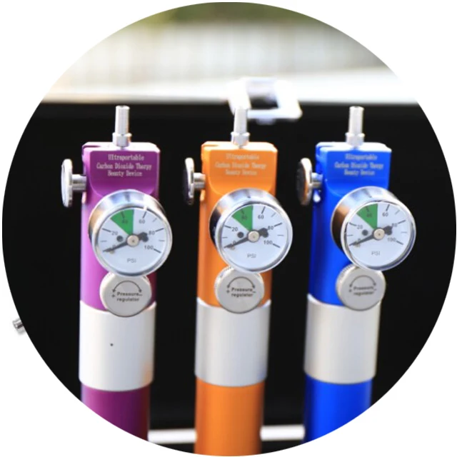 medical C2P co2 gas cartridges carboxytherapy CDT beauty machine