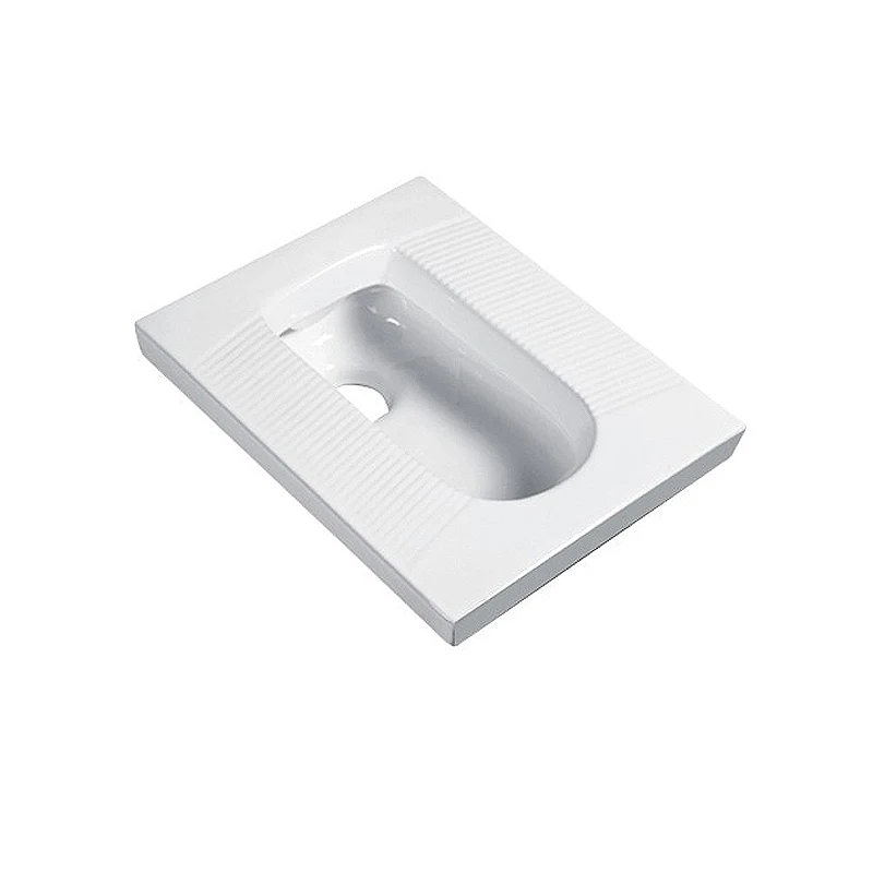 Porcelain Standard Size Squatting Wc Pan Luxury Ceramic Public Squat Toilet squat wc pan easy to clean