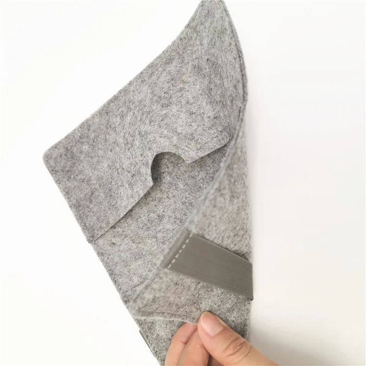 Wholesale Custom Computer Laptop Sleeves Tablet Carrying Envelope Felt Bag Customized Polyester Needle Felt Laptop Bag