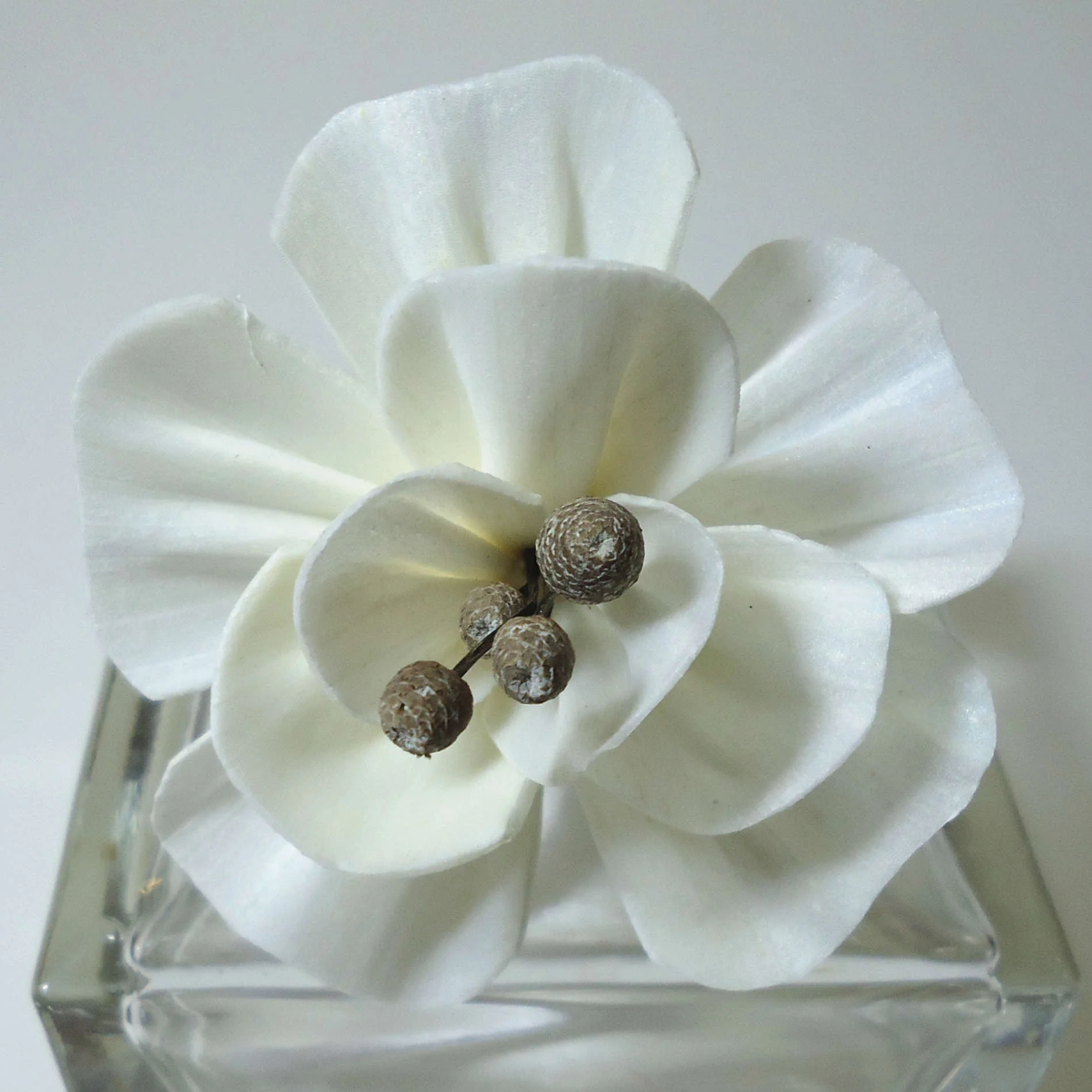 high quality natural color diffusre flower peony shape sola flower  dia 6cm (007)