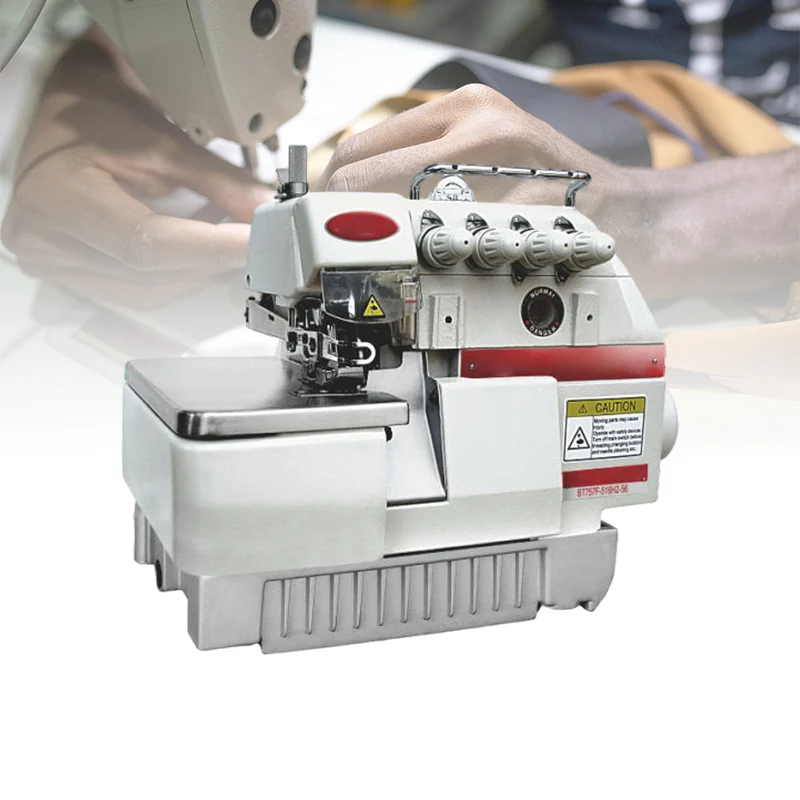 Hot Sale Wholesale Embroidery 4-Thread Overlock Multifunction Domestic Sewing Machine
