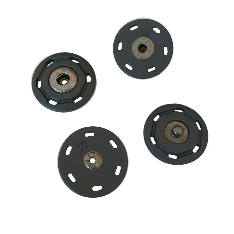 
Wholesale Eco-friendly 30mm Nylon Plastic Sew on Press Button 6 Hole Snap Button Fasteners 