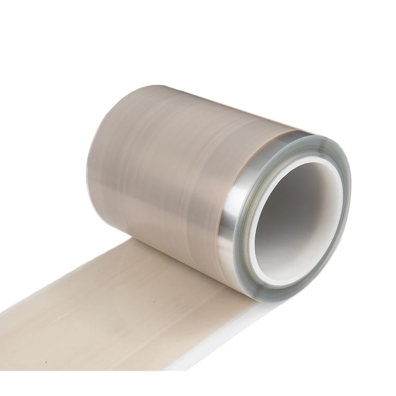 0.08mm thickness 50mm width Heat Resistant Electrical Insulating PTFE Film Adhesive Tape