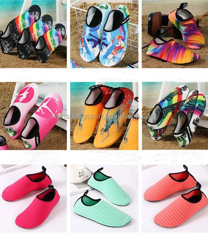 OEM ODM Design 3mm Soft Skin Anti Slip Sand Beach Tennis Sport Booties Water Activities Diving Surfing Wetsuit Neoprene Socks
