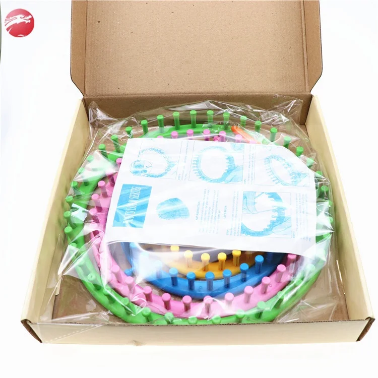 
Trusted Factory Supplier ABS Weaving & Knitting Loom Kit Kids Knitting Loom Kit 