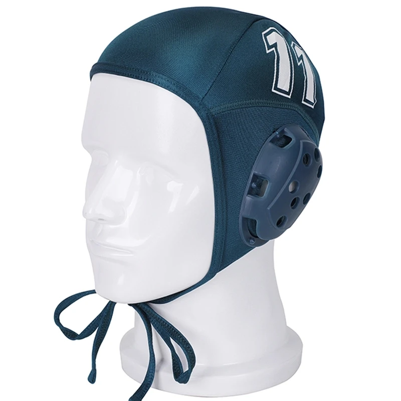 Водное поло для плавания, подводный спорт, профессиональная нейлоновая шапочка для плавания, OEM, пользовательские печатные шапочки для плавания водного поло для игр водного поло