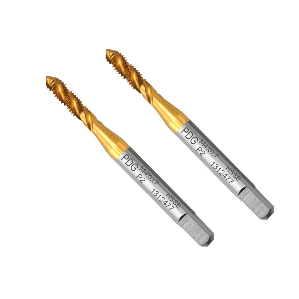 
wholesale spiral fluted taps Screw Tap Machine Hss tap for blind hole 