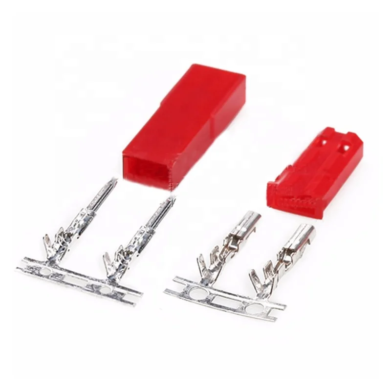 JST 2P Connector Plug Jack 2-Pin Female Male Crimps Rc Battery Connector Car Auto Motorcycle Ship Electrical Spare