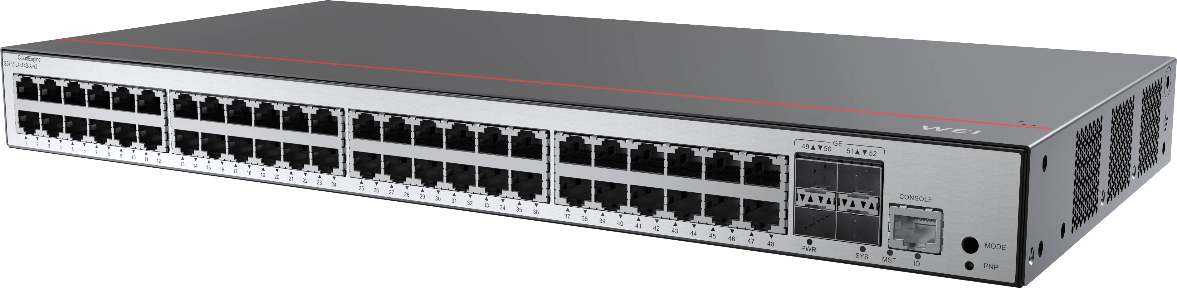 48 port fiber switch gigabit  S5735-L48LP4S-A-V2