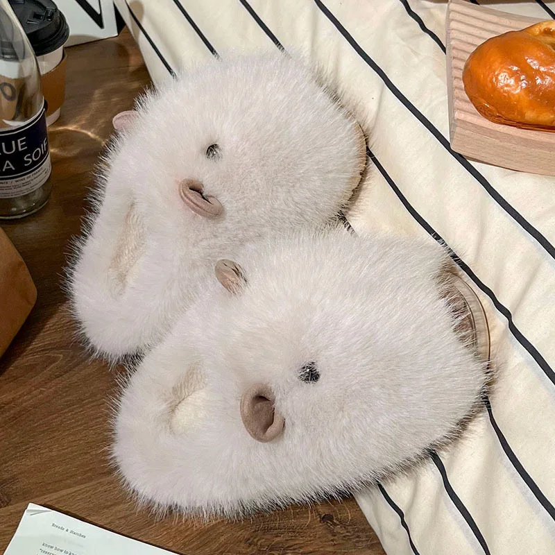 New Designer Cotton Slippers for Baby Boys and Girls Unisex Indoor Family Shoes with Plush Insole for Winter Beach Home Use