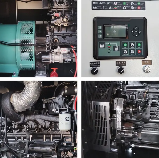 Cummins silent diesel generator set Industrial generator set