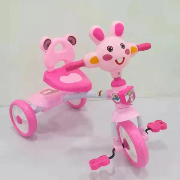 Light child baby tricycle cute animal toy tricycle has pedals to ride a tricycle