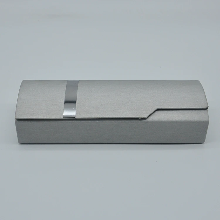 
fancy PU custom leather luxury display portable eyeglasses case 