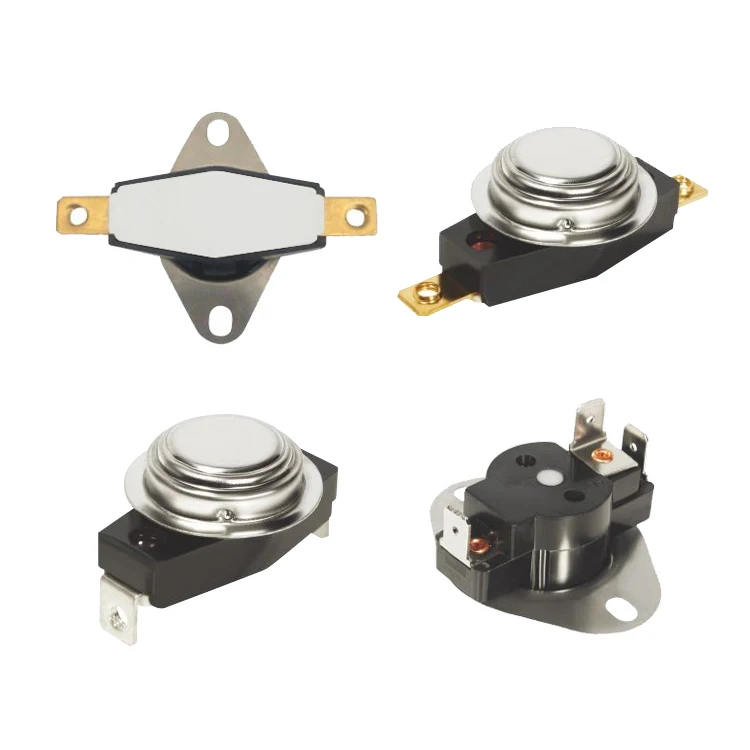20A  Thermal Temperature Control Switch Bimetal Thermostat Electric Heater Overheat Protector Temperature Controller