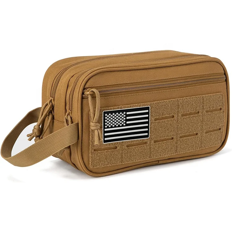 Wholesale Molle System Tactical EDC Pouch Man Toiletry Pouch Bag For Travelling