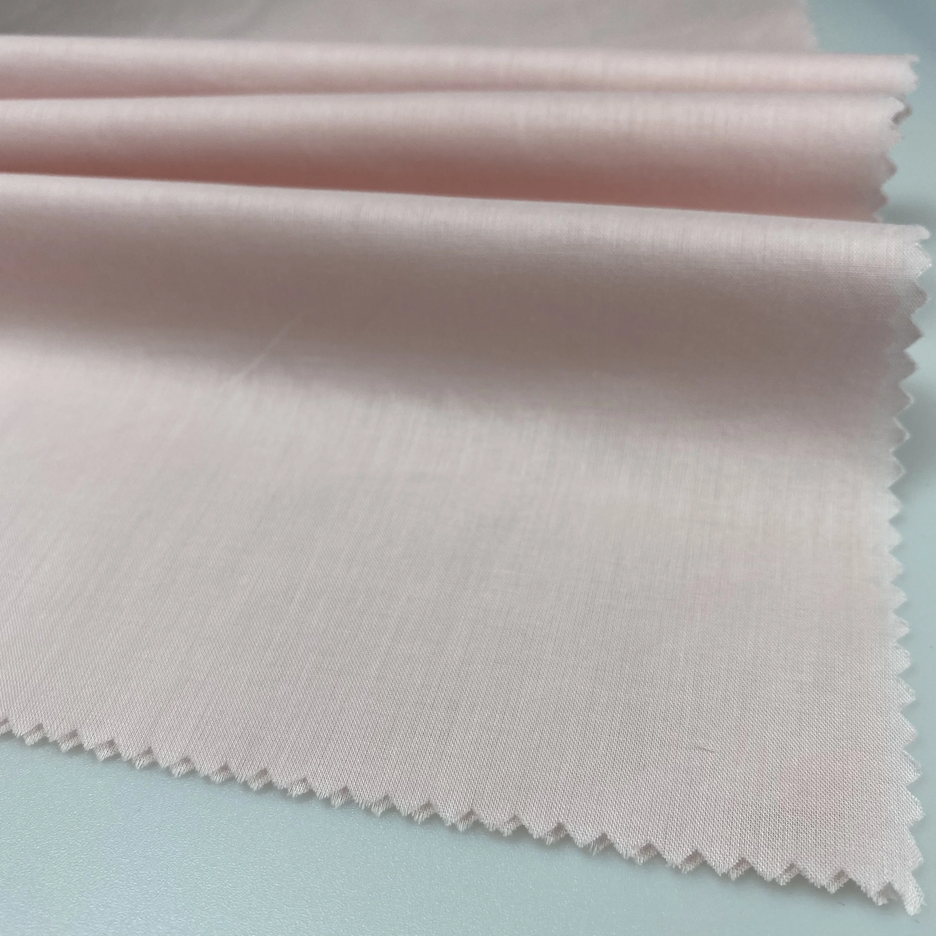 High quality lightweight woven solid dyed plain 100%cotton fabric for t