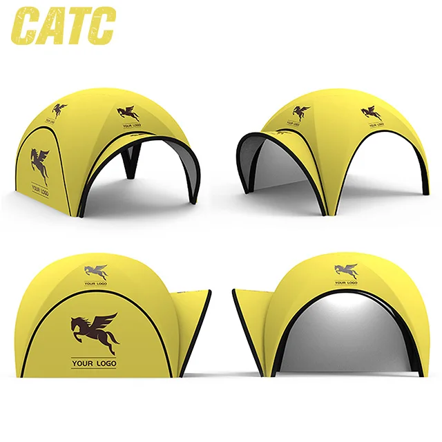 CATC Cool 3D Printed Air Tent Durable Nice Color Inflatable Doom Spider Tent for Outdoor Use for Fashion Brands Events