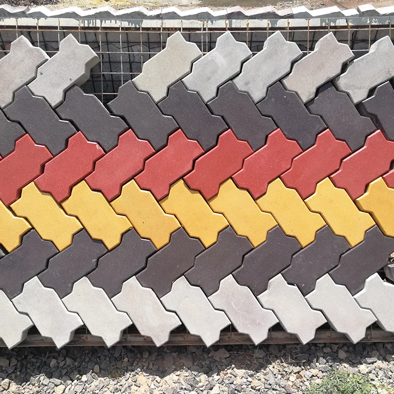 Outdoor Road Paving Plastic Floor Brick Tile Cement Concrete Mould