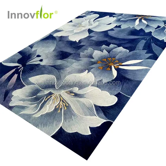 High Quality Bedroom Indoor 100% Silk Handmade Hotel Lobby Carpet  For Sale