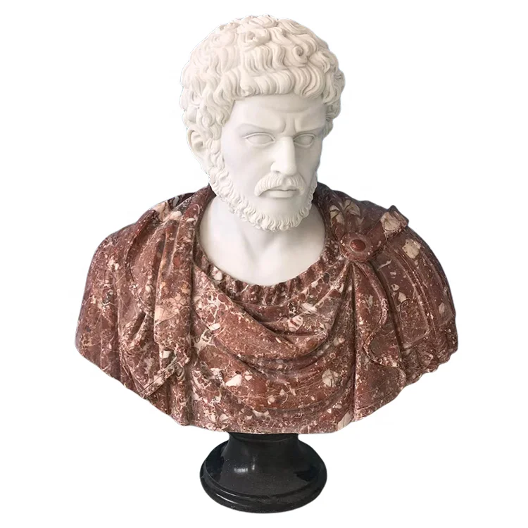 Interior decoration marble sculptured busts of famous people for sale