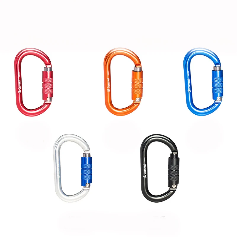 High quality 25KN O shape mountain climbing Carabiner