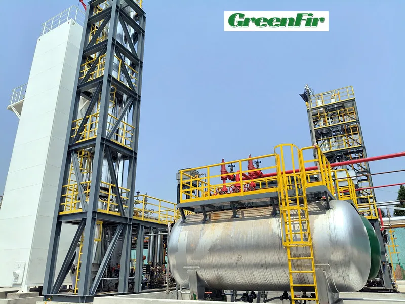 Long Time Working Cryogenic LNG Liquefaction Plant Skid LNG Plant for sale