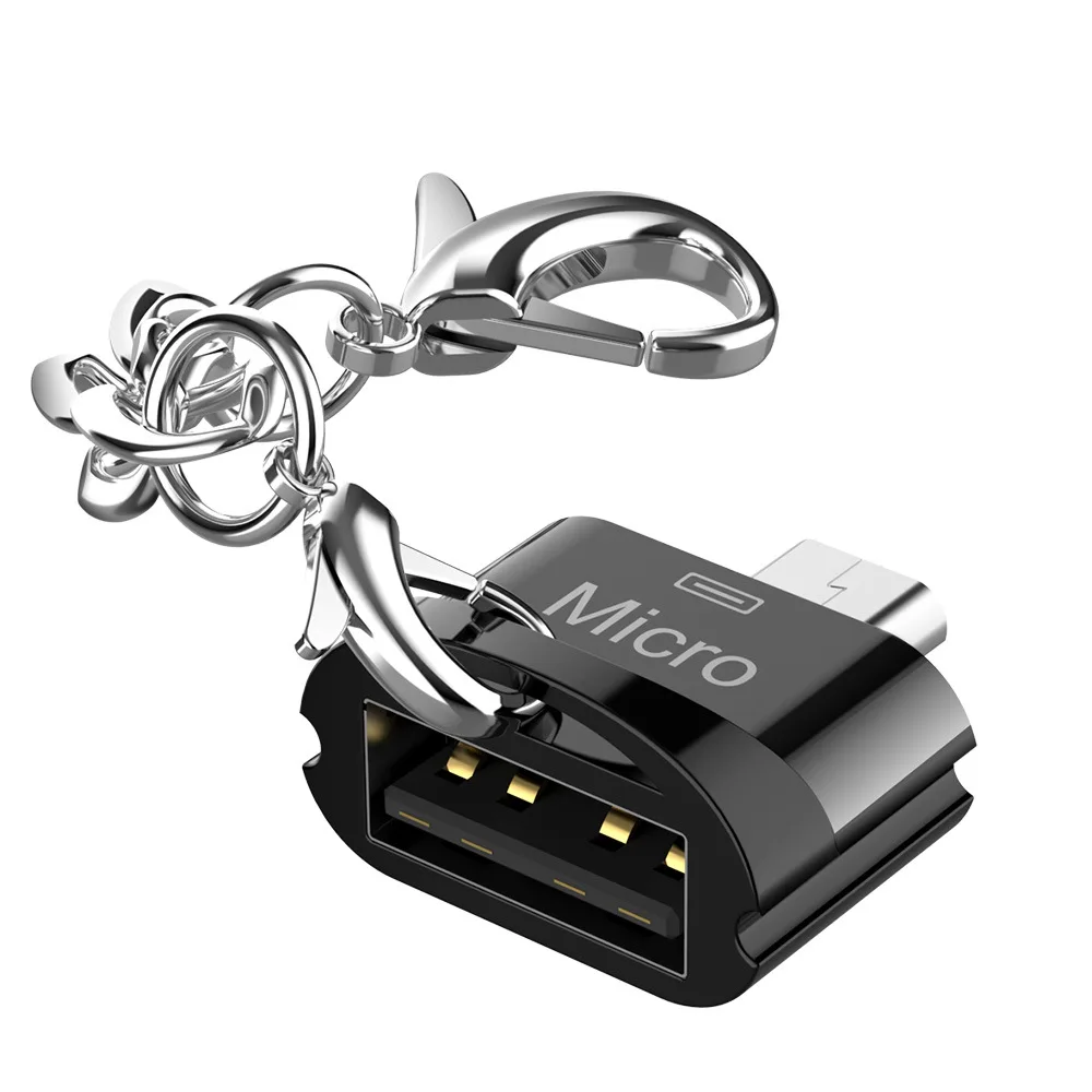 
Otg Reader 3.0 Adapter With Hanging Chain Android Micro Usb Mobile Micro Credit Card Reader 