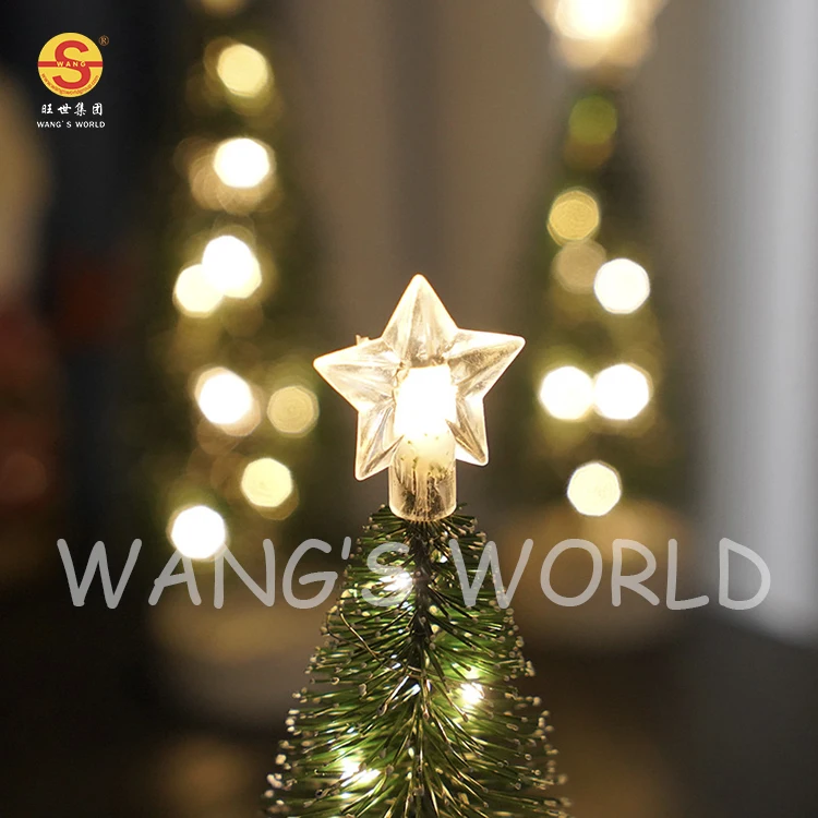 2022 Merry Christmas Decoration Tree Lights IP 44 Warm White Twinkle Christmas Lights