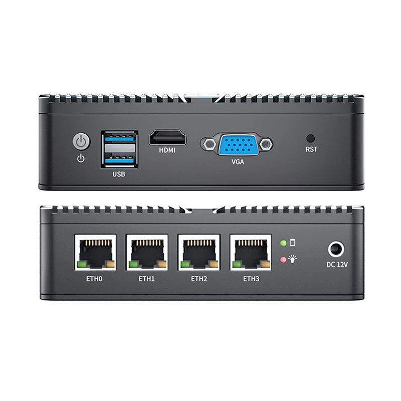 Guanfeng J4125 quad core supporting aes-ni mikrotik openwrt Pfsense Firewall mikrotik openwrt mini pc mini computer mini pc