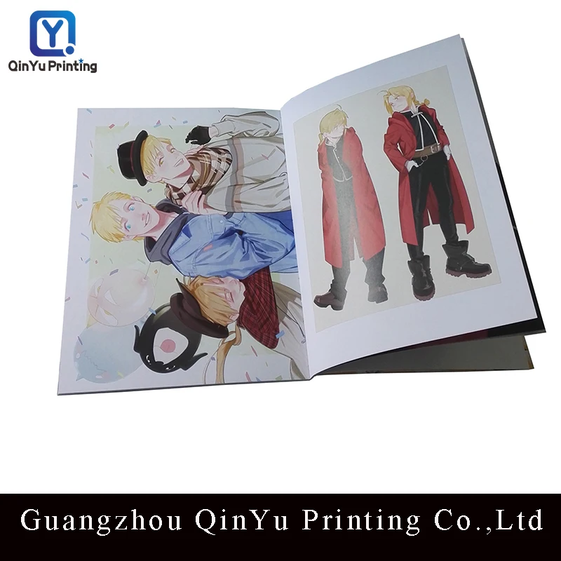 High Quality Wholesale Custom Anime Manga Comic Book Printing Service Anime Book Printing