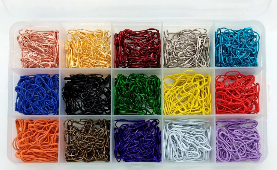 22mm Brass Pear Shape Safety Pin Tag pin