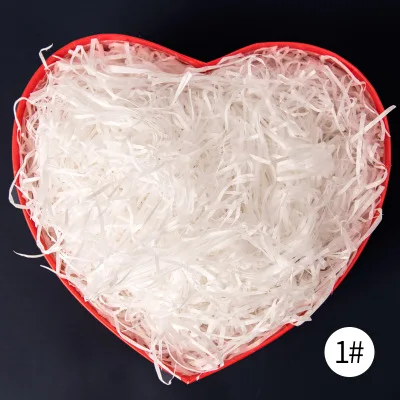 Multicolored Raffia Paper Shreds & Strands Shredded Crinkle Confetti for DIY Gift Wrapping & Basket Filling