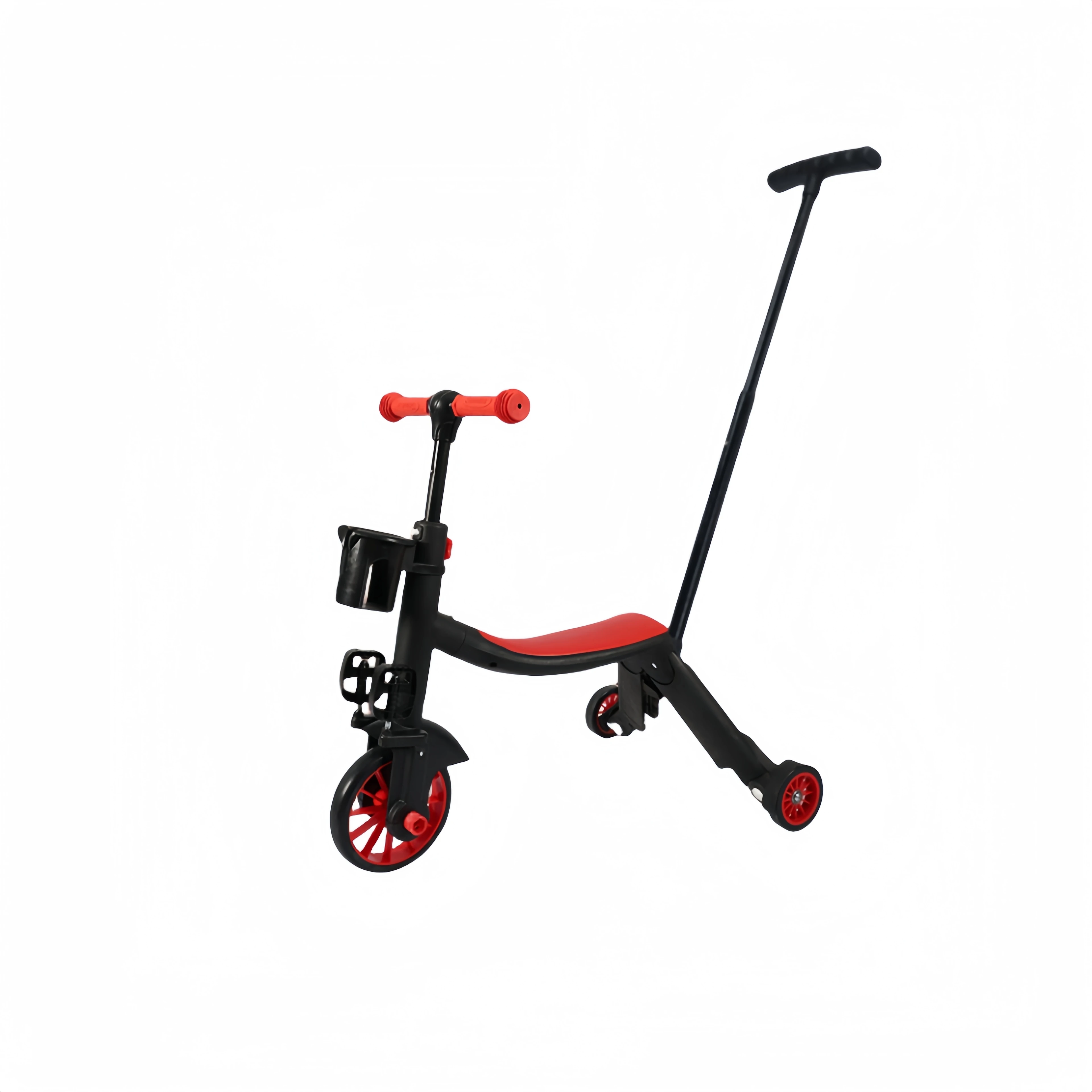 2024 Hot Sale 12-Inch Multi-Function 3-in-1 Kids Balance Bike Steel Pedal Hide for Children Babies Hot Selling Baby Bicycle